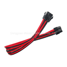 Câble d&#39;extension PCI-E 8 broches rouge et noir
